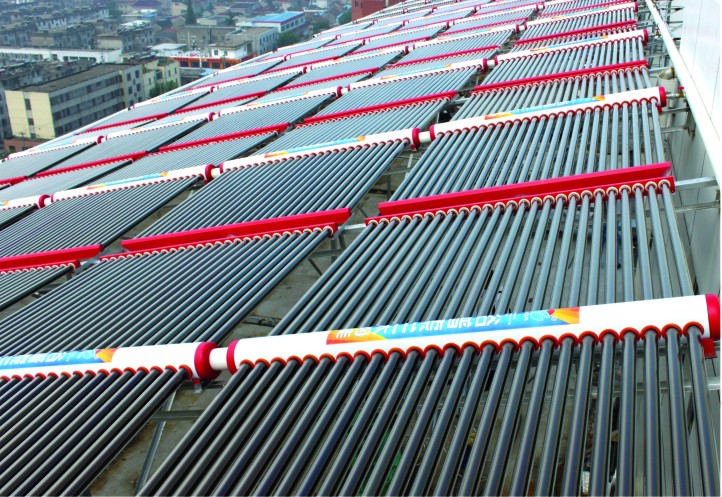 海安縣人民醫(yī)院40噸太陽能熱水工程